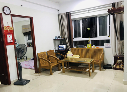 Căn hộ IDICO Tân Phú, Quận Tân Phú Căn hộ IDICO Tân Phú tầng 4 thiết kế 2 phòng ngủ, đầy đủ nội thất.