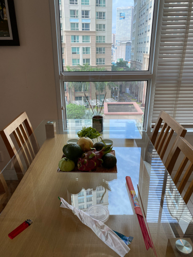  Căn hộ The Manor hướng ban công bắc đầy đủ nội thất diện tích 61m²