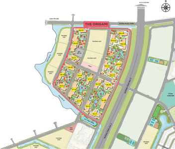 mặt bằng Vinhomes Grand Park Căn hộ tầng 18 Vinhomes Grand Park nội thất cơ bản, view nội khu