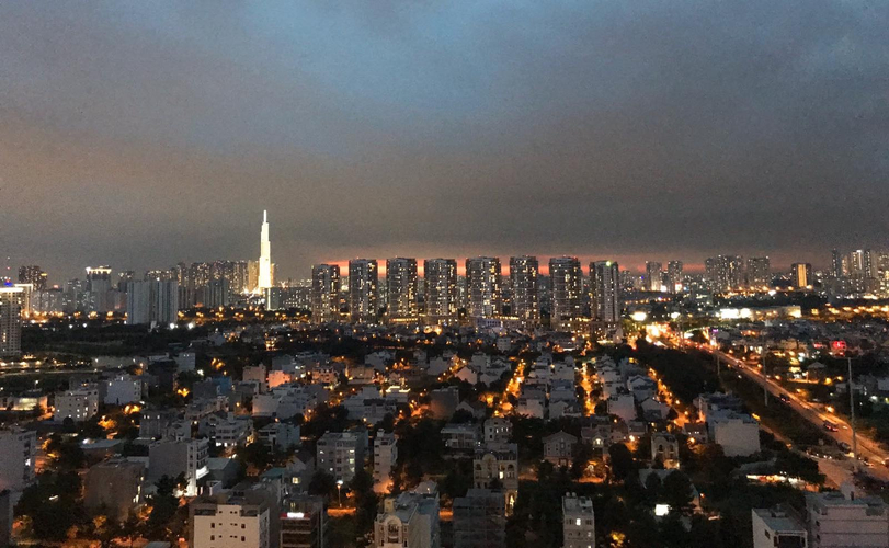  Căn hộ Feliz en Vista hướng ban công tây bắc đầy đủ nội thất diện tích 106.1m²