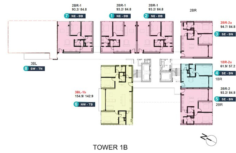 Căn hộ Empire City, Quận 2 Căn hộ cao cấp Empire City, bàn giao nội thất cơ bản.