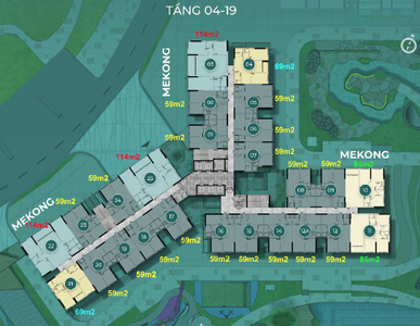 Căn hộ WestGate, Huyện Bình Chánh Căn hộ tầng 19 WestGate ban công hướng Tây, view đón nắng và gió mát mẻ.