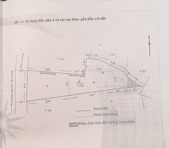 Đất nền Quận 6 Đất nền hướng Đông Nam mát mẻ, khu dân cư hiện hữu.