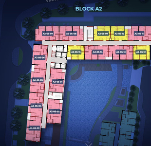  Căn hộ The Rivana  nội thất cơ bản diện tích 71.21m².