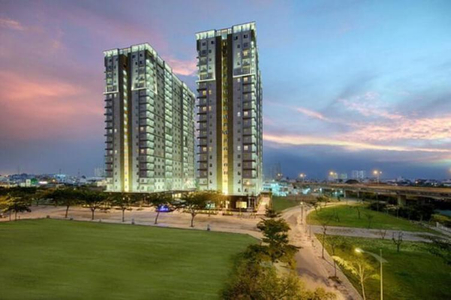 building căn hộ Docklands Căn hộ Docklands Sài Gòn tầng 11 diện tích 96m2, đầy đủ nội thất.