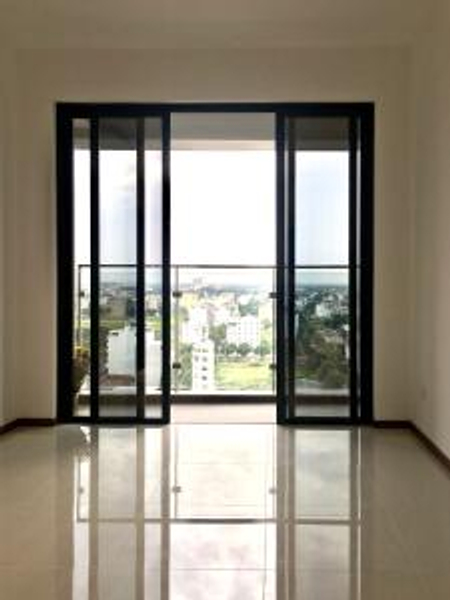 Căn hộ nội thất cơ bản One Verandah tầng cao, diện tích 81.03m2.