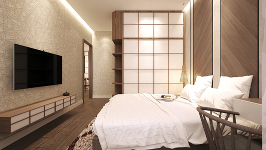 Căn hộ Akari City, Quận Bình Tân Căn hộ Akari City hướng ban công tây nam không có nội thất diện tích 62m²