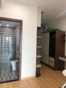 phòng ngủ căn hộ ViVa Riverside Căn hộ Viva Riverside tầng 9 thiết kế 2 phòng ngủ, đầy đủ nội thất.