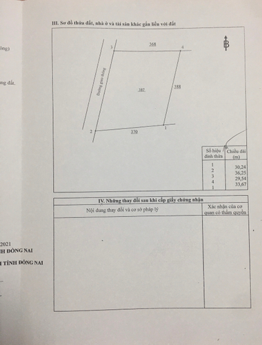 Đất nền Huyện Nhơn Trạch Đất nền diện tích 1004m2 rộng thoáng, có sổ hồng pháp lý rõ ràng.