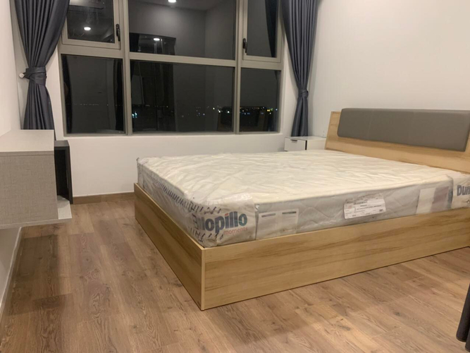 phòng ngủ căn hộ Sky89 Căn hộ Sky 89 tầng 12 view Sông đón gió mát mẻ.