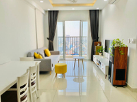 Căn hộ Carillon 5 thiết kế 2 phòng ngủ, đầy đủ nội thất.