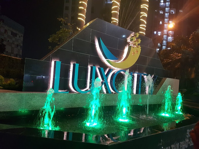 Căn hộ Luxcity, Quận 7 Căn hộ Luxcity tầng trung diện tích 69.4m2, nội thất đầy đủ.