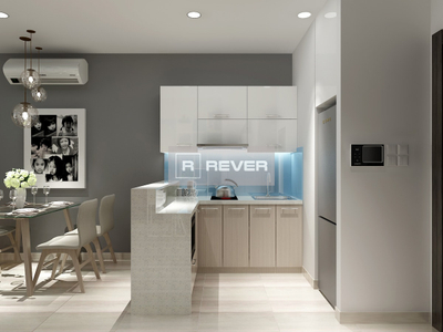  Căn hộ Dream Home Riverside diện tích 64.68m2 rộng thoáng.