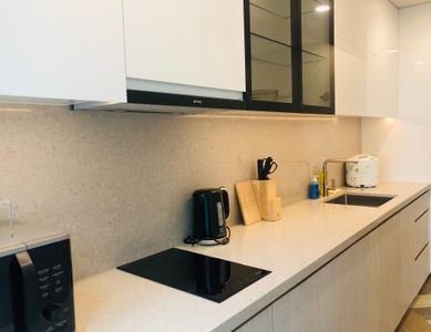  Căn hộ The Metropole Thủ Thiêm hướng ban công đông bắc đầy đủ nội thất diện tích 50m²