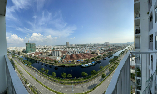 view căn hộ ViVa Riverside Căn hộ Viva Riverside tầng 16 diện tích 105m2, không gian thoáng đãng.