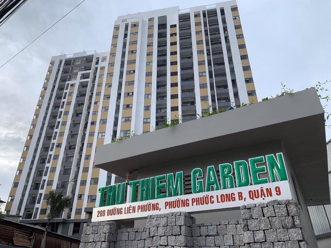 Căn hộ Thủ Thiêm Garden, Quận 9 Căn hộ Thủ Thiêm Garden tầng 10 có 1 phòng ngủ, đầy đủ nội thất.