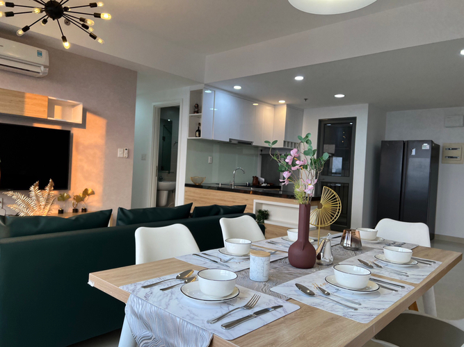 Căn hộ Masteri Thảo Điền, Quận 2 Căn hộ Masteri Thảo Điền hướng ban công tây nam đầy đủ nội thất diện tích 92.34m²