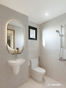 nhà mẫu căn hộ Opal Skyline Căn hộ Opal Skyline hướng ban công đông nam không có nội thất diện tích 73.3m²