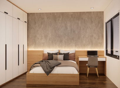  Căn hộ Vinhomes Grand Park hướng ban công tây bắc không có nội thất diện tích 66.5m²