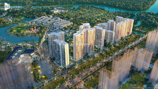  Căn hộ Masteri Centre Point nội thất cơ bản diện tích 73m².