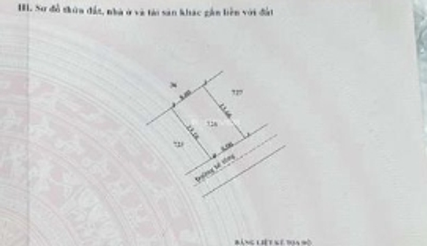  Đất nền Đường Bình Mỹ diện tích 107m² hướng đông nam pháp lý sổ hồng.