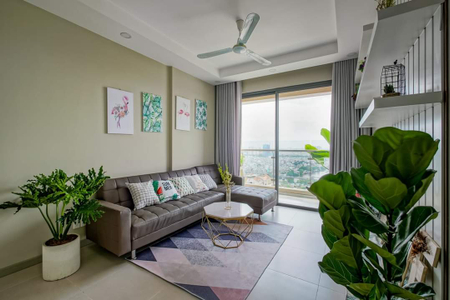 Căn hộ The Gold View, Quận 4 Căn hộ The Gold View tầng 25 thiết kế 2 phòng ngủ, đầy đủ nội thất.