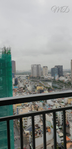  Căn hộ Soho Residence hướng ban công đông bắc nội thất cơ bản diện tích 58.5m²