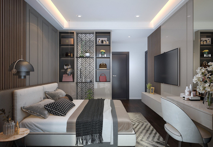  Căn hộ Feliz en Vista hướng ban công đông nam đầy đủ nội thất diện tích 181.09m²