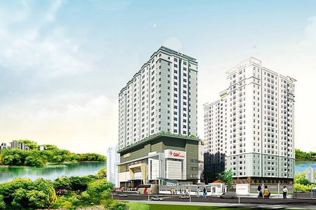 Căn hộ Saigonres Plaza, Quận Bình Thạnh Căn hộ Saigonres Plaza diện tích 72m2, nội thất cơ bản.