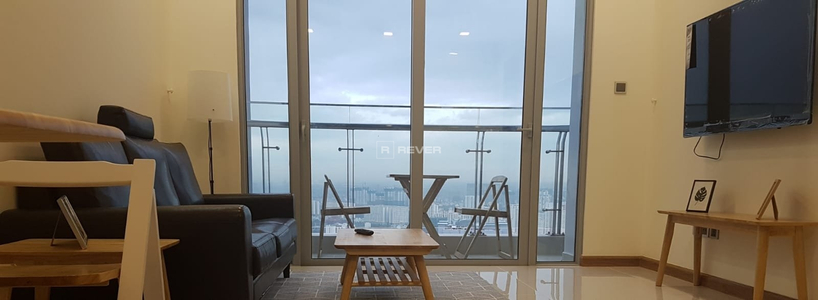  Căn hộ Vinhomes Central Park hướng ban công đông nam đầy đủ nội thất diện tích 56m²