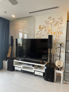 IMG_0751.HEIC Căn hộ Vinhomes Central Park hướng ban công đông nam đầy đủ nội thất, view sông