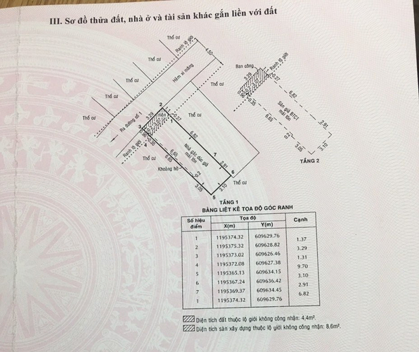 Nhà phố Quận 2 Nhà phố thiết kế 1 trệt, 1 lầu diện tích 31.1m2, không có nội thất.