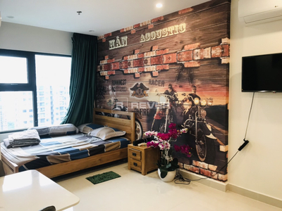 Studio Vinhomes Grand Park, Quận 9 Studio Vinhomes Grand Park có view đón gió mát, nội thất cơ bản.