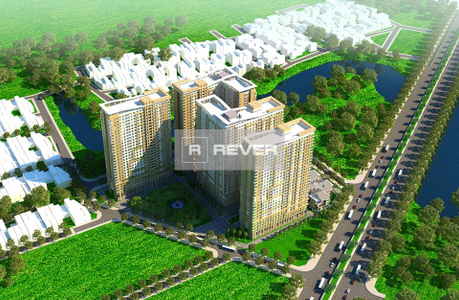  Căn hộ Diamond Riverside có phòng ngủ, nội thất cơ bản.