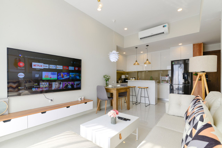 Căn hộ Masteri An Phú, Quận 2 Căn hộ Masteri An Phú tầng cao view đón gió mát, đầy đủ nội thất.