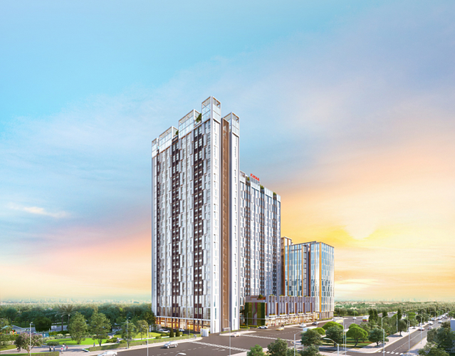 Căn hộ CitiGrand, Quận 2 Căn hộ CitiGrand tầng 14 ban công hướng Đông Nam mát mẻ.