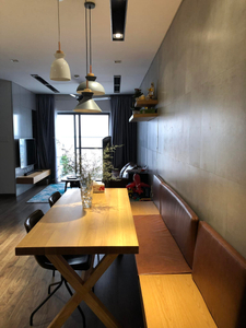 phòng khách căn hộ ViVa Riverside Căn hộ Viva Riverside thiết kế hiện đại, đầy đủ nội thất cao cấp.