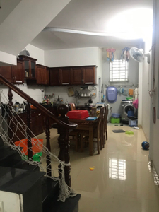 Nhà phố Quận 12 Nhà có cửa hướng Tây diện tích 65.4m2, khu dân cư hiện hữu.