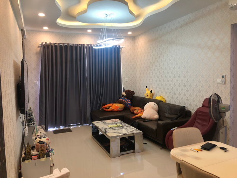 Căn hộ 3 phòng ngủ The Sun Avenue diện tích 90m2.