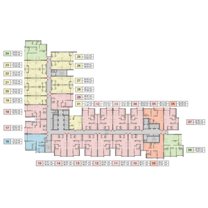  Căn hộ Opal Skyline hướng ban công tây nội thất cơ bản diện tích 40.1m².