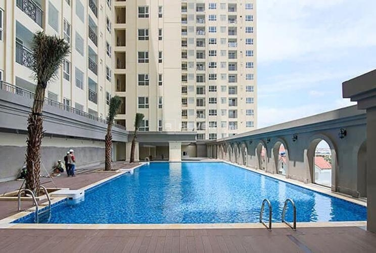  Căn hộ Saigon Mia hướng ban công tây nội thất cơ bản diện tích 58m².