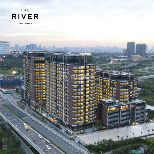  Căn hộ The River Thủ Thiêm nội thất cơ bản diện tích 84m²