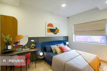 nhà mẫu căn hộ New Galaxy Căn hộ New Galaxy thiết kế 2 phòng ngủ, không có nội thất.