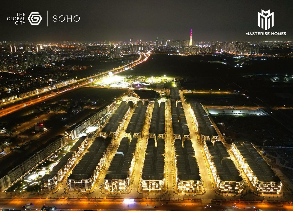 BÁN CĂN NHÀ PHỐ SOHO LK8 TẠI THE GLOBAL CITY QUẬN 2