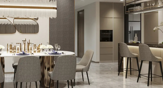 Căn hộ The Metropole Thủ Thiêm, Quận 2 Căn hộ The Metropole Thủ Thiêm nội thất cơ bản diện tích 72m²