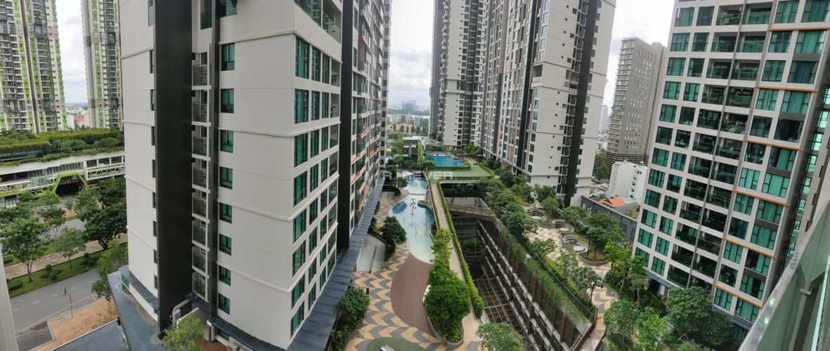  Căn hộ Feliz en Vista hướng ban công tây nam nội thất cơ bản diện tích 106.6m²