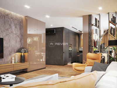  Căn hộ Urban Green hướng ban công đông nam không có nội thất diện tích 82.3m².