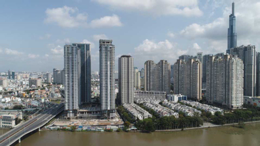  Căn hộ Sunwah Pearl đầy đủ nội thất diện tích 55m².