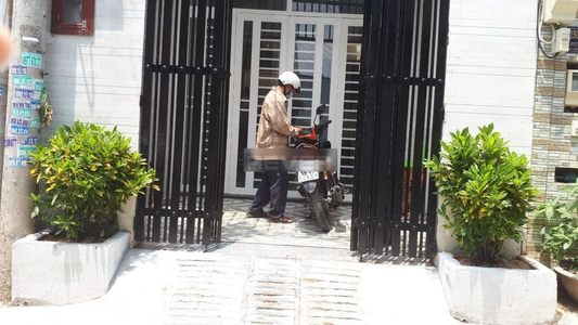 Nhà phố Quận 9 Nhà phố thiết kế 2 tầng diện tích 53.3m2 hướng Tây Bắc.