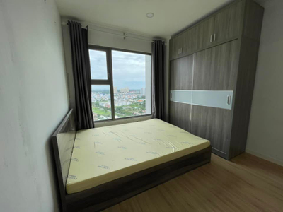 phòng ngủ căn hộ An Gia Skyline Căn hộ An Gia Skyline tầng 19 diện tích 66m2, đầy đủ nội thất.